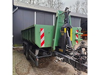 2022 pronar t185 container haakarm aanhanger met 4 containers - afbeelding 16 van  26