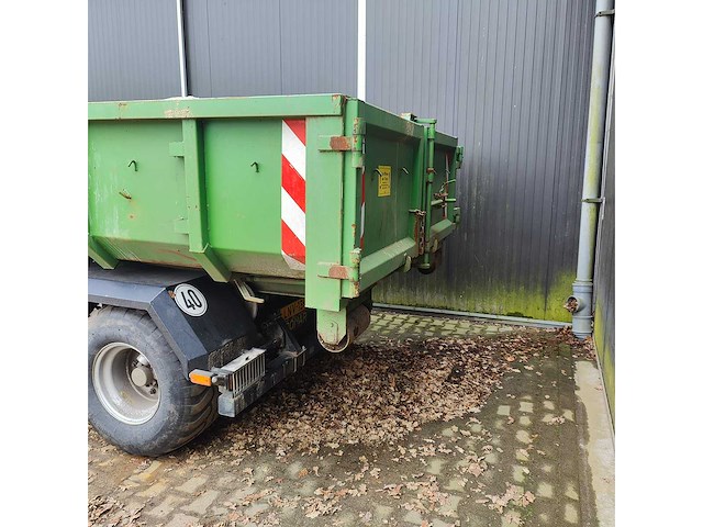 2022 pronar t185 container haakarm aanhanger met 4 containers - afbeelding 2 van  26