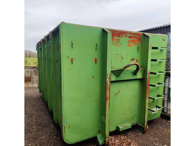 2022 pronar t185 container haakarm aanhanger met 4 containers - afbeelding 10 van  26