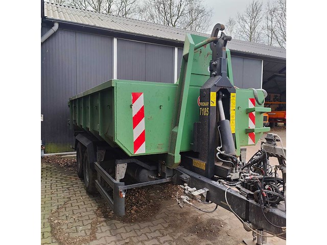 2022 pronar t185 container haakarm aanhanger met 4 containers - afbeelding 25 van  26