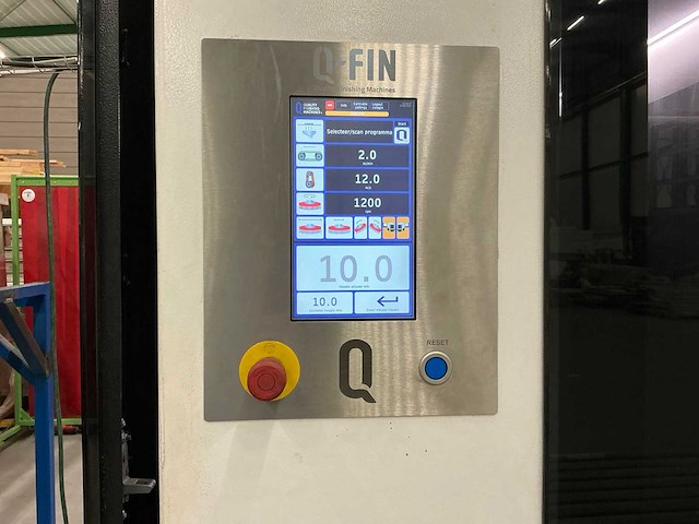 2022 q-fin f1200 + wes6000 slijp- en afbraammachine met afzuiging - afbeelding 30 van  36