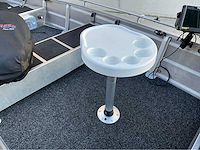 2022 qwest marine b421 met 20 pk honda fishing boat - afbeelding 12 van  16