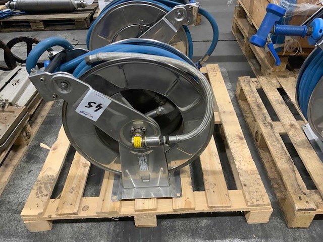 2022 ramex hr3501 rvs waterslanghaspel (2x) - afbeelding 2 van  3