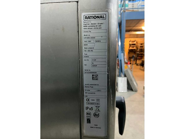 2022 rational icombi pro g selfcookingcenter - afbeelding 10 van  11