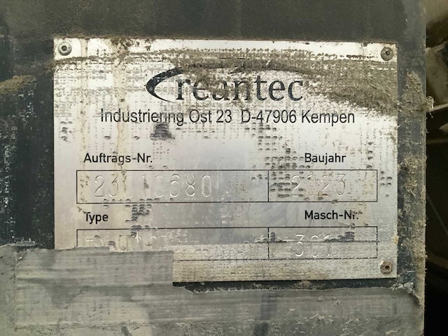 2022 reantec tm900 mechanische droger - afbeelding 15 van  34