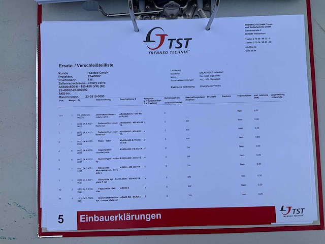 2022 reantec tm900 mechanische droger - afbeelding 22 van  34
