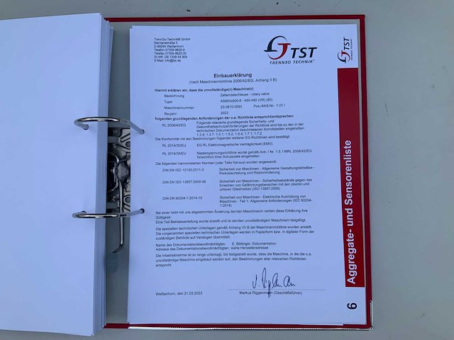 2022 reantec tm900 mechanische droger - afbeelding 24 van  34