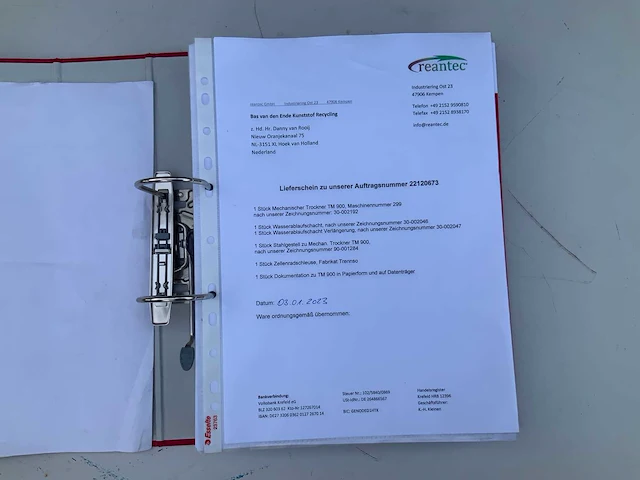 2022 reantec tm900 mechanische droger - afbeelding 20 van  36