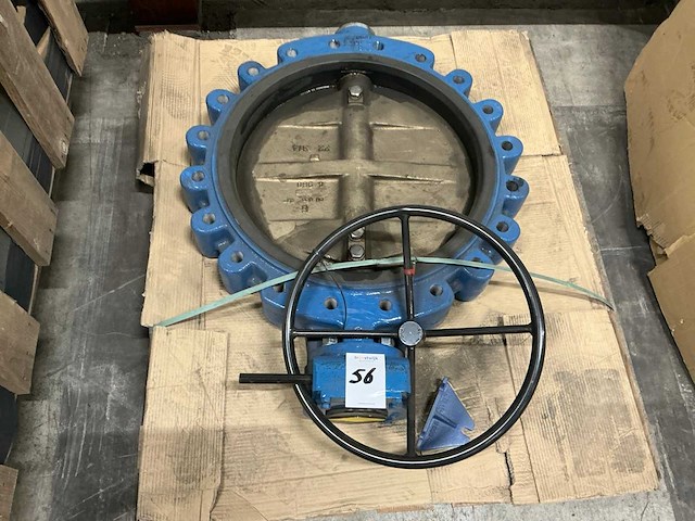 2022 rotork ab1250n lh vlinderklep - afbeelding 3 van  6