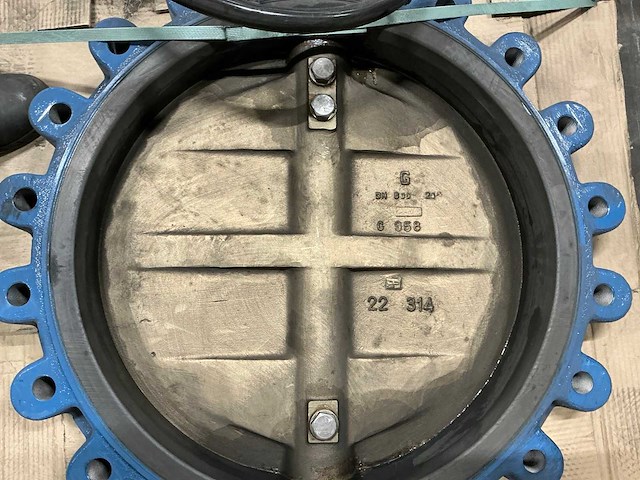 2022 rotork ab1250n lh vlinderklep - afbeelding 4 van  6