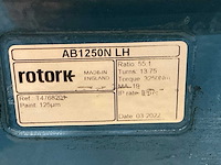 2022 rotork ab1250n lh vlinderklep - afbeelding 6 van  6