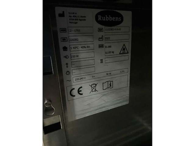 2022 rubbens l2 - 1795 koelwerkbank - afbeelding 7 van  7