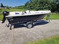 2022 safter 465 motorboot inclusief trailer en 9.9 pk motor - afbeelding 1 van  14