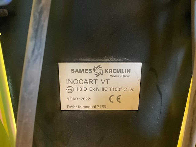 2022 sames kremlin inobox vt apparatuur voor poedercoaten - afbeelding 5 van  8