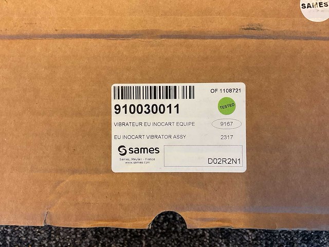 2022 sames kremlin inobox vt apparatuur voor poedercoaten - afbeelding 6 van  8