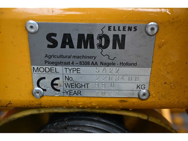 2022 samon sa22 aardappelrooier - afbeelding 6 van  18
