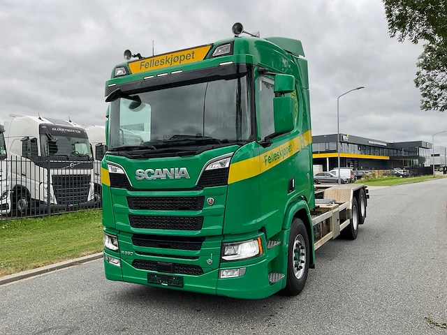 2022 scania r660 motorwagen/ chassis/bdf - afbeelding 1 van  50