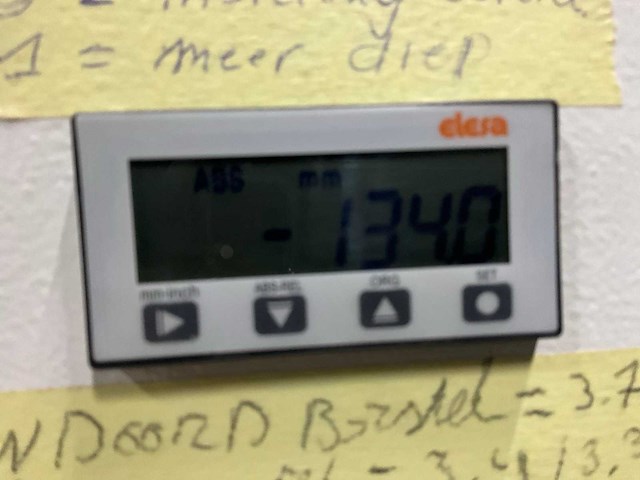 2022 scm dmc es m3 1350 bandschuurmachine - afbeelding 2 van  20