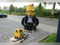 2022 sif 600 hydraulische poliep-/schrootgrijper – 600 liter – 5-schalen – incl. adapter - nieuw - afbeelding 7 van  14