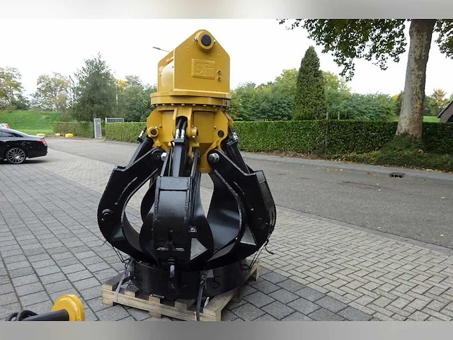 2022 sif 600 hydraulische poliep-/schrootgrijper – 600 liter – 5-schalen – incl. adapter - nieuw - afbeelding 8 van  14