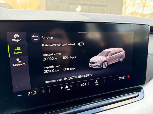 2022 skoda octavia combi 1.5 e-tsi automaat personenauto - afbeelding 7 van  9