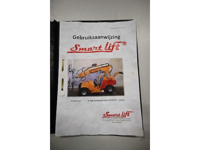 2022 smartlift sl-608 outdoor hle rt wr high lifter glas transporteur - afbeelding 10 van  21