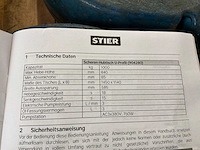 2022 stier scheren-hubtisch u-profil elektrische schaarheftafel - afbeelding 8 van  8