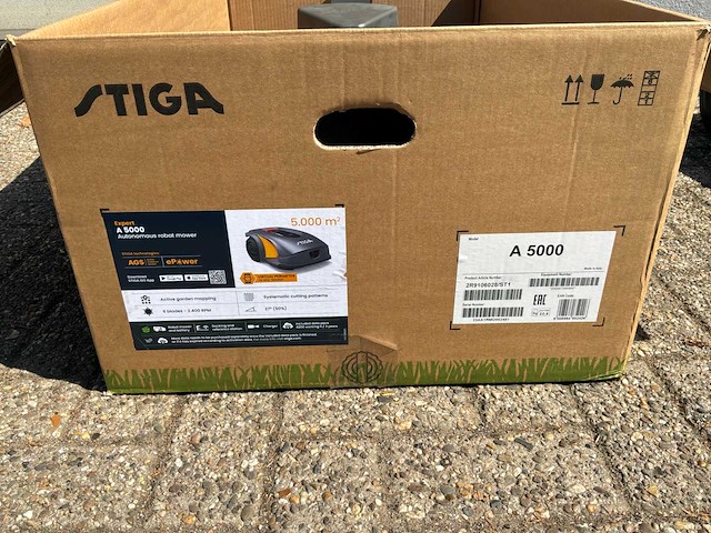 2022 stiga a5000 robotmaaier - afbeelding 9 van  9
