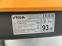2022 stiga t300 li20 grasmaaier (ongebruikt) - afbeelding 8 van  8