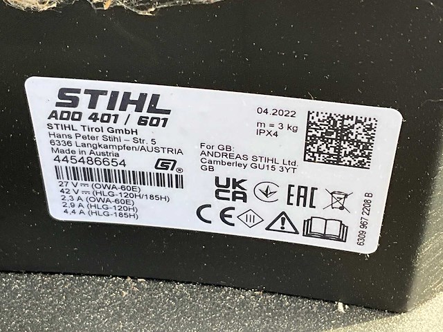 2022 stihl imow rmi632.1 robotmaaier - afbeelding 3 van  6