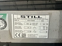 2022 still exv 10 elektrische stapelaar - afbeelding 3 van  12