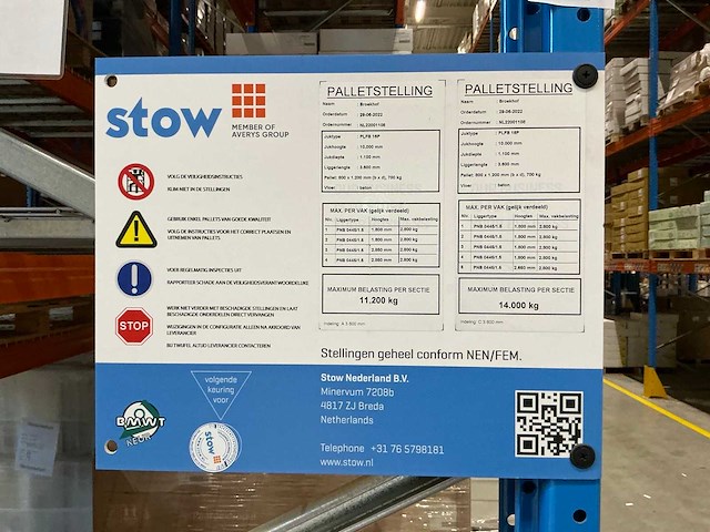 2022 stow palletstelling (145 secties) - afbeelding 7 van  7