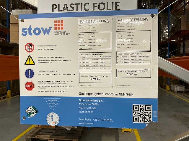 2022 stow palletstelling (180 secties) - afbeelding 8 van  8