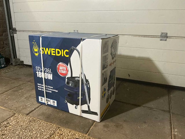 2022 swedic sd-p36l industriële stofzuiger - afbeelding 1 van  5