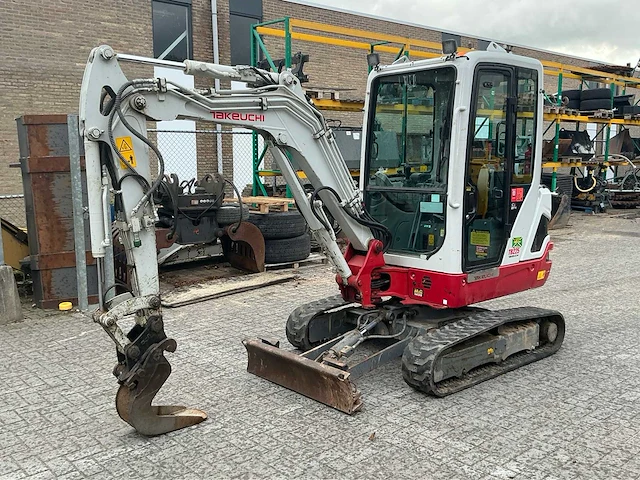 2022 takeuchi tb225 minigraafmachine - afbeelding 1 van  43