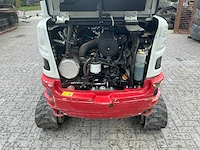 2022 takeuchi tb225 minigraafmachine - afbeelding 13 van  43