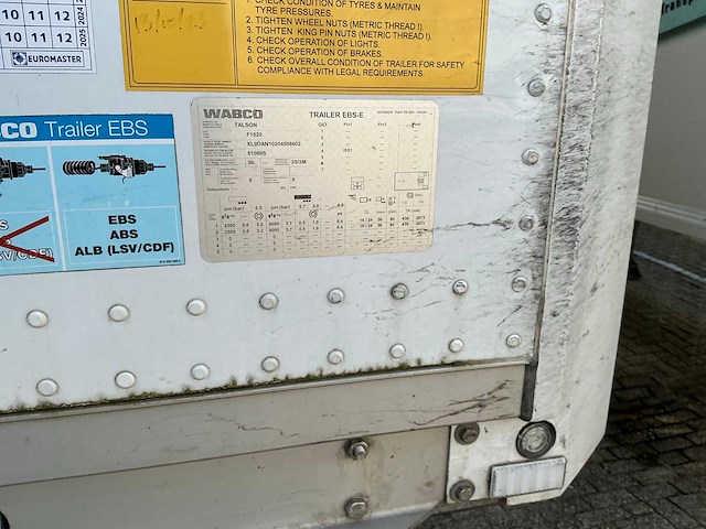 2022 talson distri f1520 oplegger - afbeelding 31 van  37