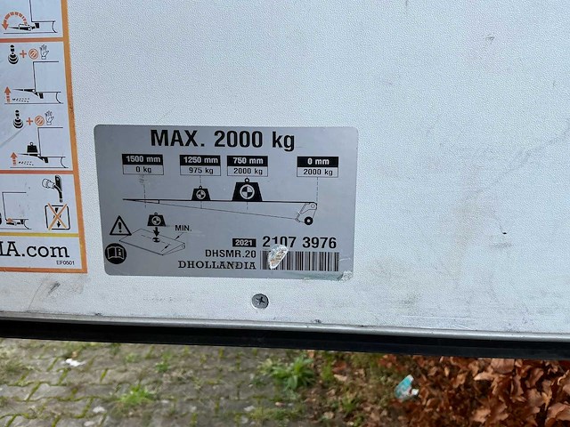 2022 talson distri f1520 oplegger - afbeelding 11 van  49