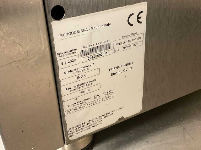 2022 tecnodom heteluchtoven - afbeelding 3 van  5