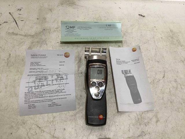 2022 testo testo 616 vochtigheidsmeter - afbeelding 1 van  1