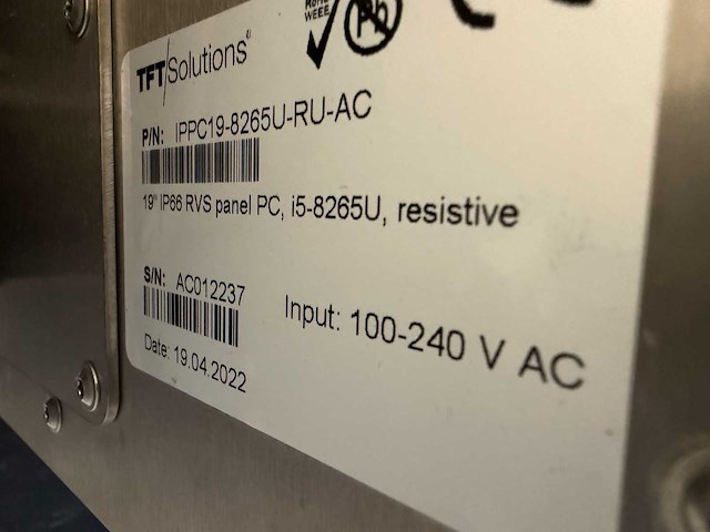 2022 tft solutions touchscreenmonitor - afbeelding 3 van  7