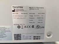 2022 thermo scientific multifuge x4r pro centrifuge - afbeelding 4 van  6