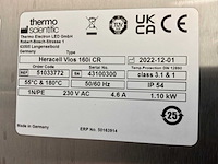 2022 thermowetenschappelijke heracell vios 160i cr laboratorium co2-incubator (2x) - afbeelding 3 van  11