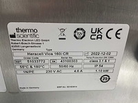2022 thermowetenschappelijke heracell vios 160i cr laboratorium co2-incubator (2x) - afbeelding 8 van  8