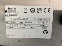 2022 thermowetenschappelijke heracell vios 160i cr laboratorium co2-incubator (2x) - afbeelding 8 van  9
