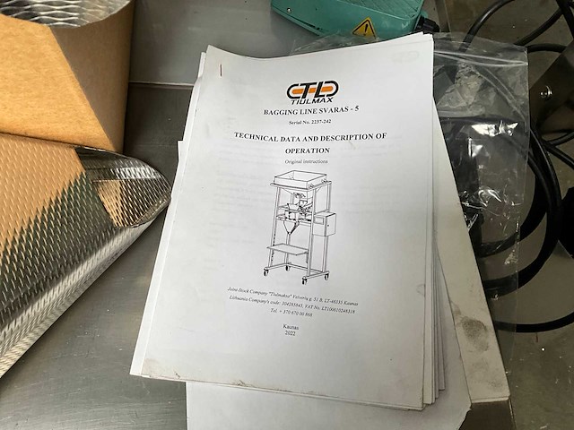 2022 tiulmax svaras-5ss doseer- en vulmachine - afbeelding 4 van  4