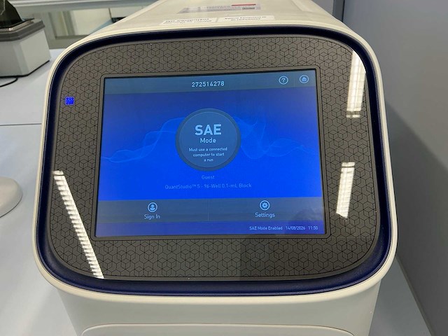 2022 toegepaste biosystemen door thermo fisher scientific quantstudio 5 digitaal realtime pcr-systeem - afbeelding 10 van  16