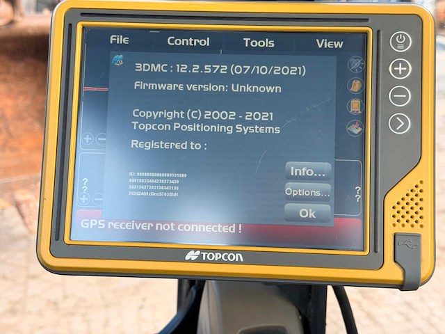 2022 topcon x-53x / mc-max 3d-gnss machinebesturingsset - afbeelding 1 van  5