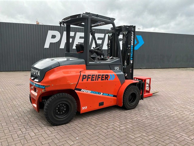 2022 toyota 9fbm70t vorkheftruck - afbeelding 15 van  19
