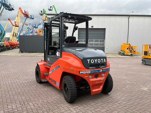 2022 toyota 9fbm70t vorkheftruck - afbeelding 17 van  19